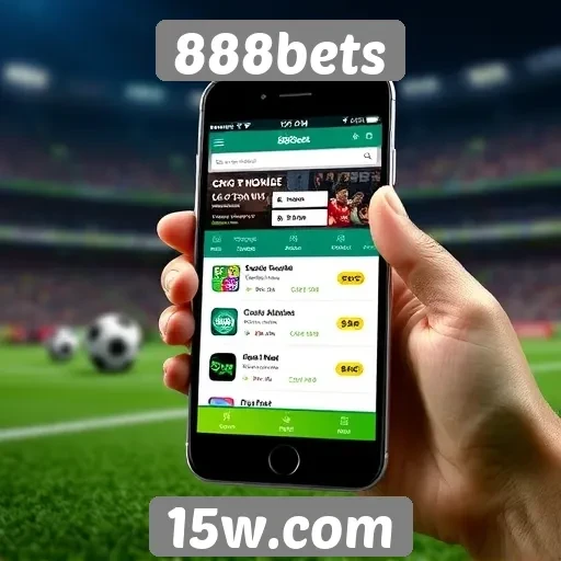 Usabilidade da plataforma 888bets para mobile